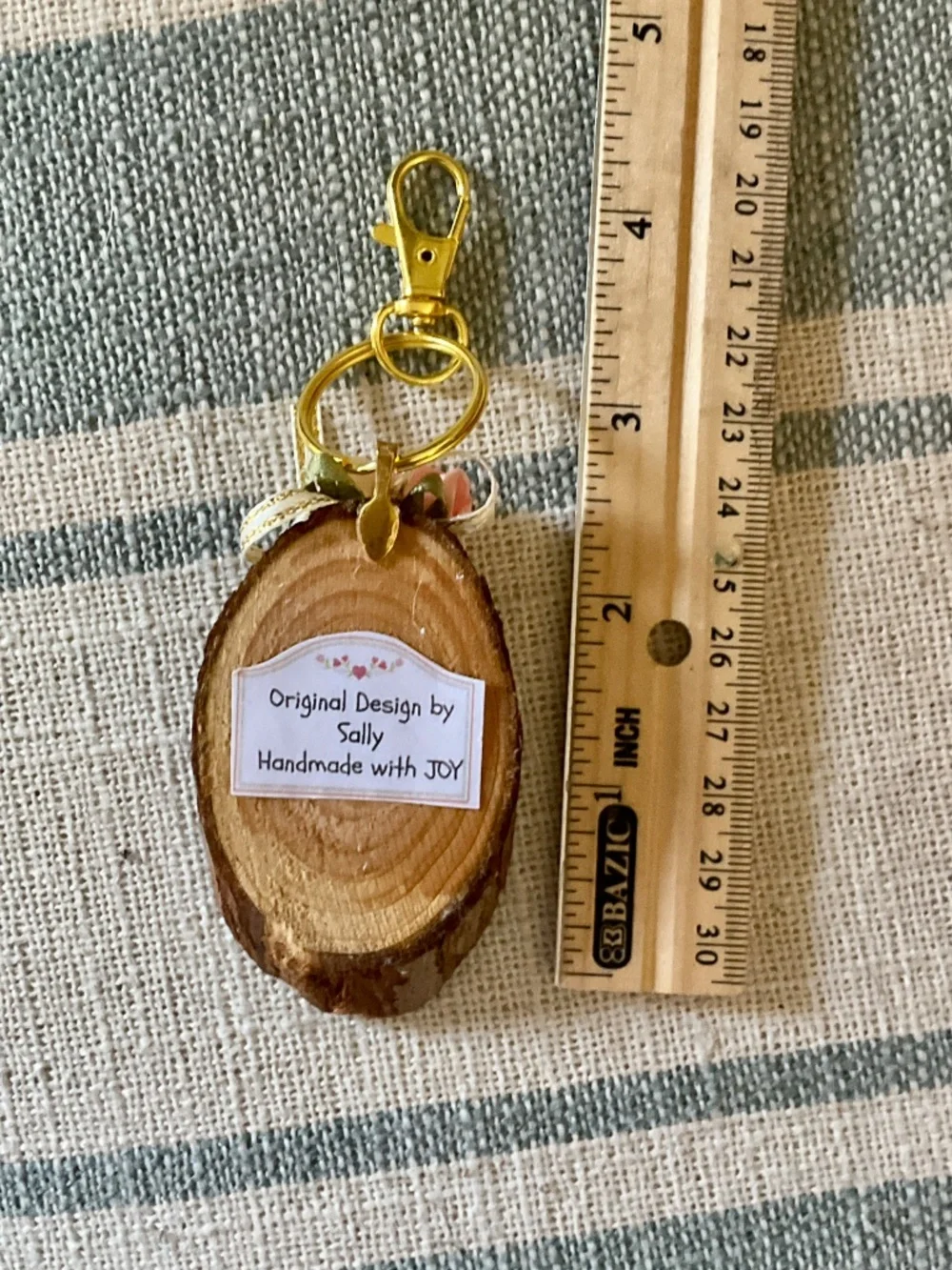 Maltese Terrier Fairy Dog Keyring / Purse Charm Handmade by Sally